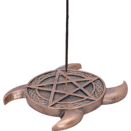 Räucher- Stäbchen Halter Triple Moon Pentacle