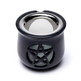 Räuchergefäß Pentagramm mit Sieb