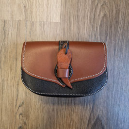 Viking Gürteltasche mit Holzverschluss