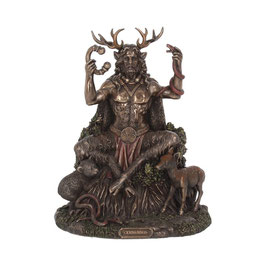 Keltische Gott Cernunnos Statue