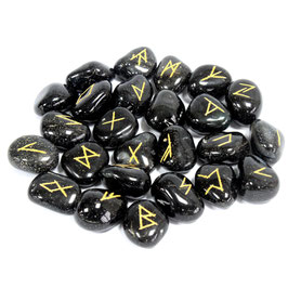 Runenset Edelstein - Onyx