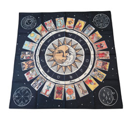 Altartuch Sonne/ Mond Tarot