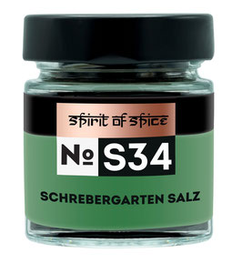 Schrebergarten Salz 55g Glas