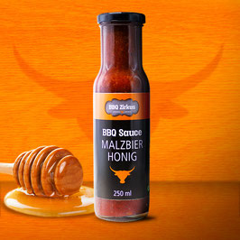 BBQ-Sauce Malzbier-Honig 250ml Flasche