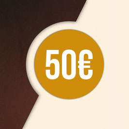 50 EURO GUTSCHEIN