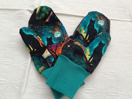 Handschuhe farbig, grün