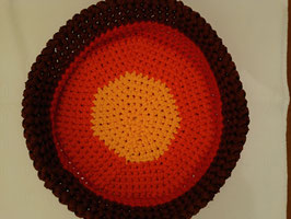 Sommerbettli gelb, orange, rot und violet