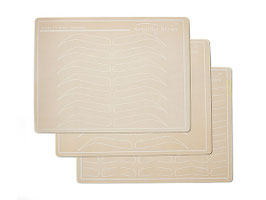 Latex Oefenhuid met print 3-Pack van Beautiful Brows & Lashes