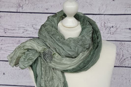 Seidentuch Salbei grün 100% Seide