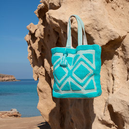 Ibiza Strandtas ❤ Laguna Blauw