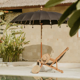 Luxe Boho Bali Parasol  ❤ Zwart