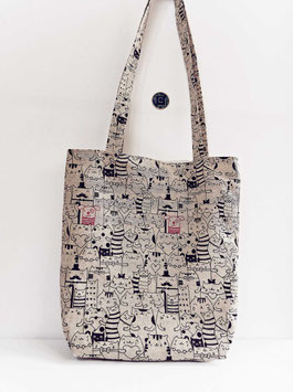 Tote bag "Céra-miaou"