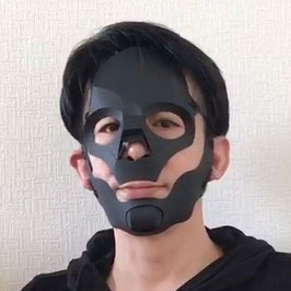 骸骨面の黒～切り出しに１週間お時間いただきます