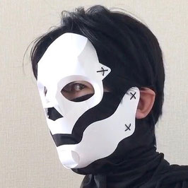 骸骨面の白～切り出しに１週間お時間いただきます