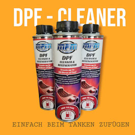 DPF-Cleaner & Regenerator MPM 3x 250ml