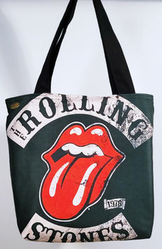 Nieuwe handgemaakte draagtas Rolling Stones