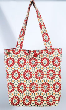 Handgemaakte draagtas Herfstzonnetjes van hoge kwaliteit, stevige gobelin stof