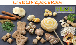 Vilos. Lieblingskekse 350g & 1 Hunde-Lollie