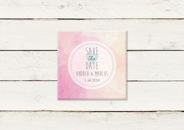 Save the date | Magnet | Quadrat | No 4
