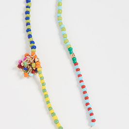 Brillenkette - HAPPY HOLIDAY - Kette für Sonnenbrille & Lesebrille / Brillenband mit bunten Perlen