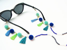 Brillenkette - POOLPARTY - Kette für Sonnenbrille & Lesebrille / Brillenband