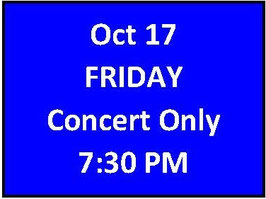 EXTRA Friday Concert Tickets a la carte (Choose an option.)