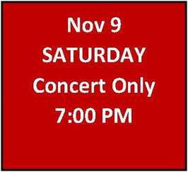 EXTRA Saturday Concert Tickets a la carte (Choose an option.)