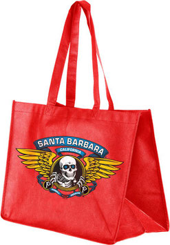 Powell Peralta Winged Ripper Santa Barbara Tote Bag