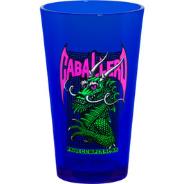 Powell Peralta Pint Glass Caballero Blacklight