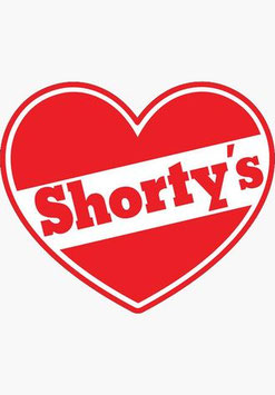 Shortys Heart Sticker