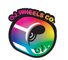 OJ Wheels Hot Juice Fade Sticker
