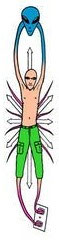 New Deal Vallely Alien Sticker