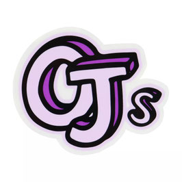 OJ Wheels Sketchbook Sticker purple