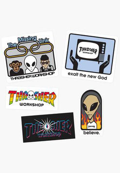 Thrasher X Alien Workshop Sticker Pack