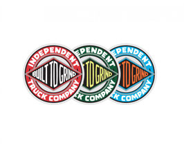 Independent Built to Grind Summit Union Sticker
