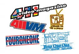411 V.M. Sticker