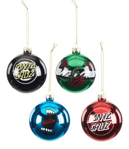 Santa Cruz Christmans Ornaments
