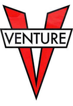 Venture V Sticker red