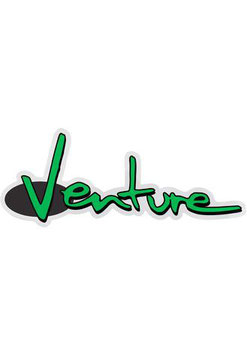 Venture ´92 Sticker green