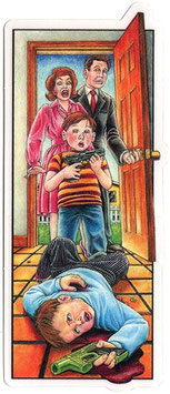Blind Guy Mariano Accidental Gun Death Sticker