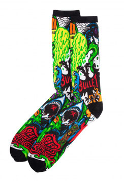 Santa Cruz Speed Wheels Logo Mash  Socks