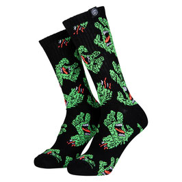 Santa Cruz Slime Balls Hand Socks black