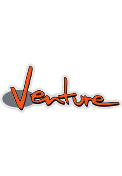 Venture ´92 Sticker orange