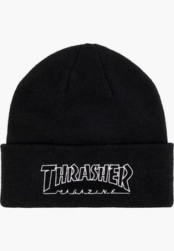 Thrasher Outlined Logo Beanie