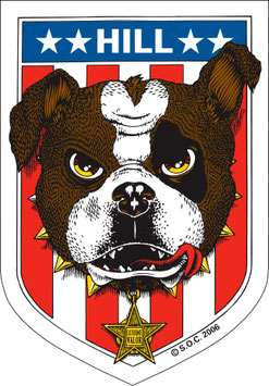 Powell Peralta Hill Bulldog Sticker