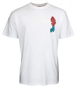 Santa Cruz Screaming Hand Scream  Shirt vintage white