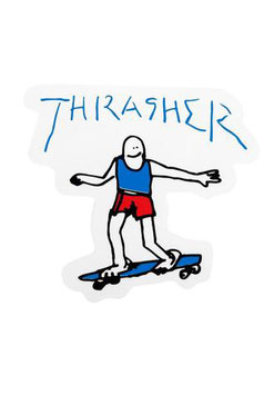 Thrasher Gonz Logo Sticker