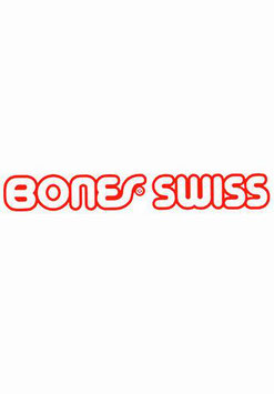 Bones Swiss Sticker red/white