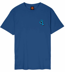 Santa Cruz Screaming Hand Chest Shirt rich navy