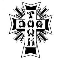 Dogtown Cross Logo Sticker black